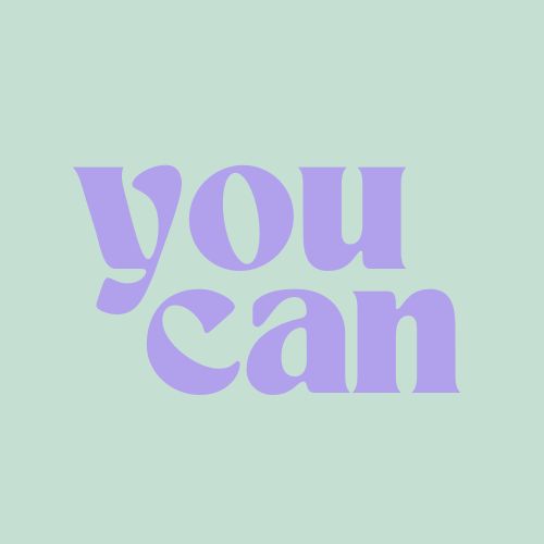 You can