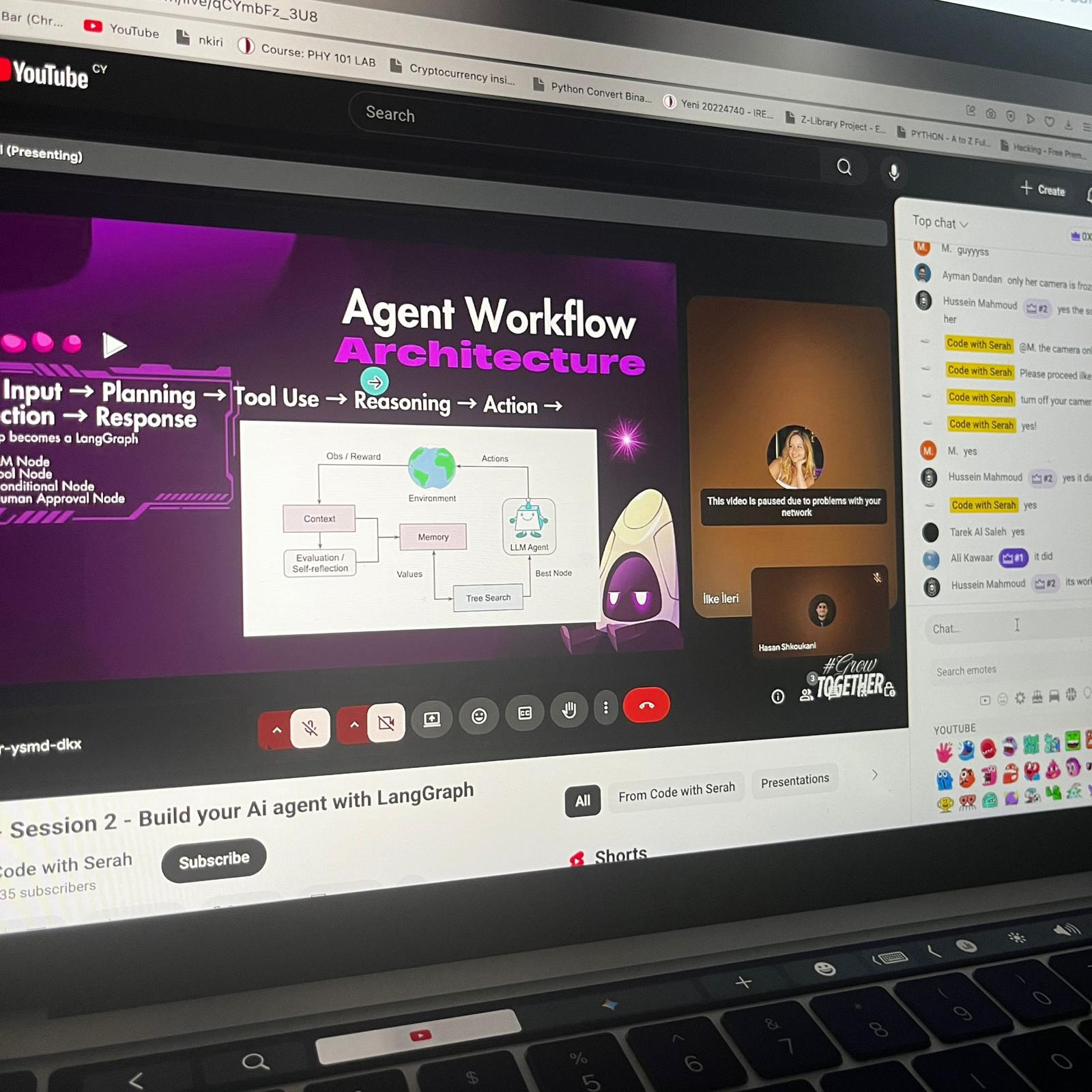 Agent Workflow session