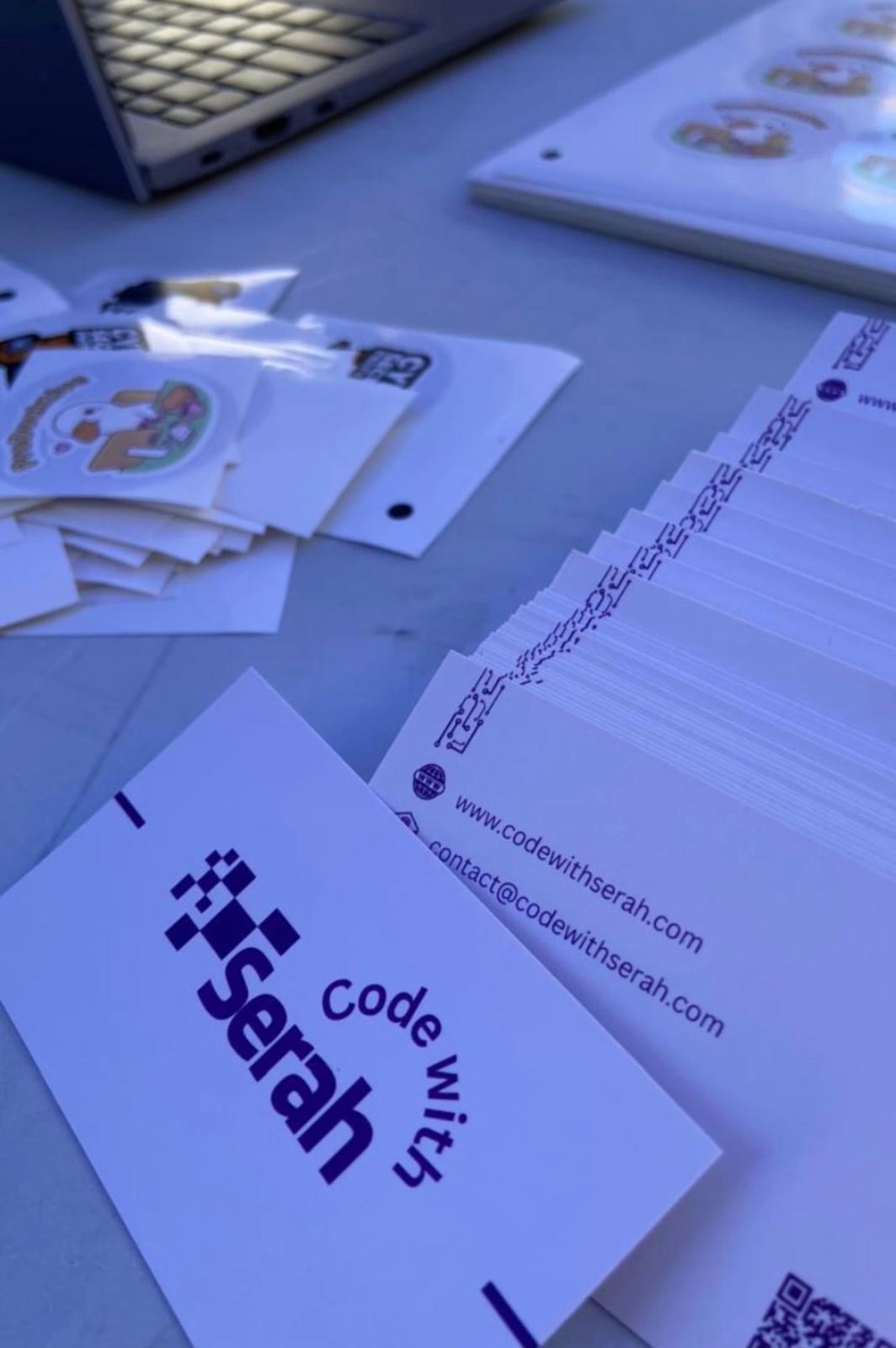 Code with Serah stickers